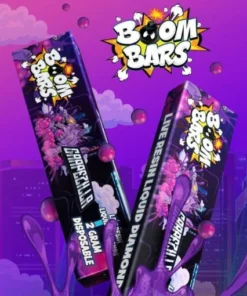 Boom Bars 2g Grapezilla Disposable Bold Flavor